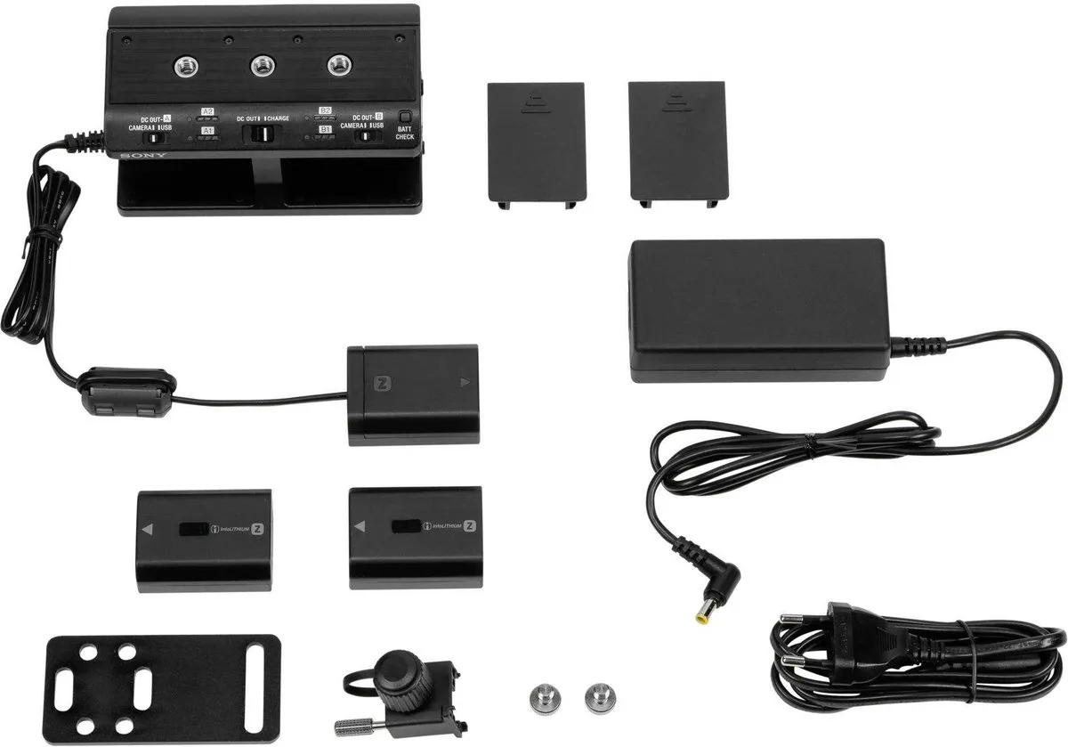 Sony NPAMQZ1K Multi Battery Adapter NP-FZ100 - 2x - Zwart