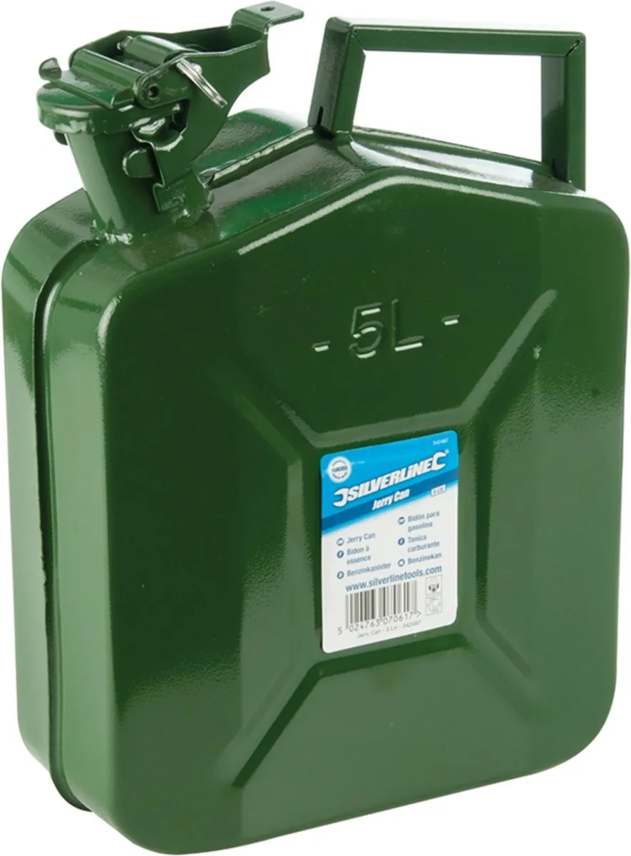 Silverline Metalen Jerrycan 5L