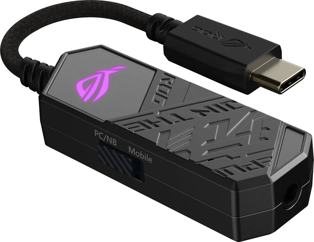ASUS ROG Clavis 90YH02N0-B2UA00 Laptopsmicrofoon - Zwart