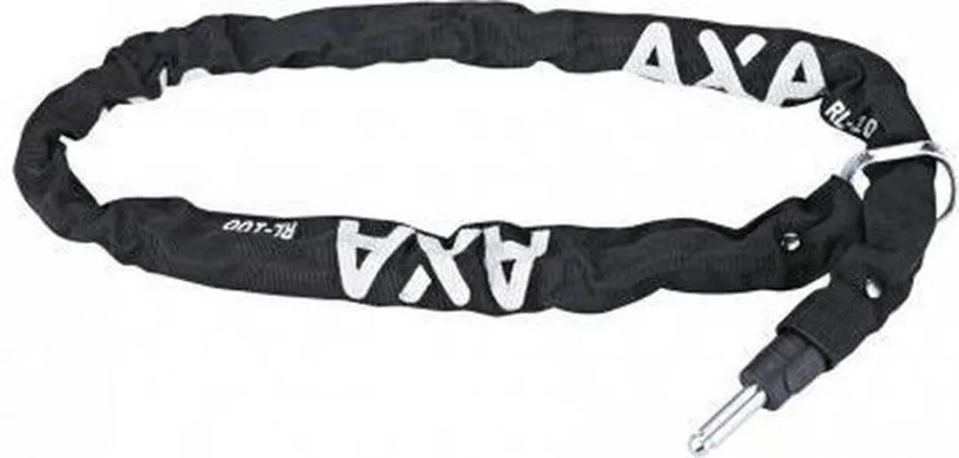 AXA Solid Plus Ringslot RLC100cm 5,5mm - Insteekketting + Flexmount - Zwart