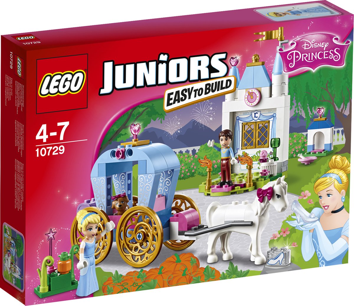 LEGO Juniors Disney Princess Assepoesters Koets - 10729