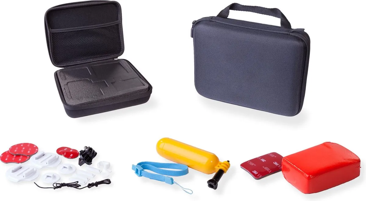 Salora ProSport Waterpack - Accessoirepakket - Go Pro - Action Camera - Opbergcase - Accessoires - Watersport