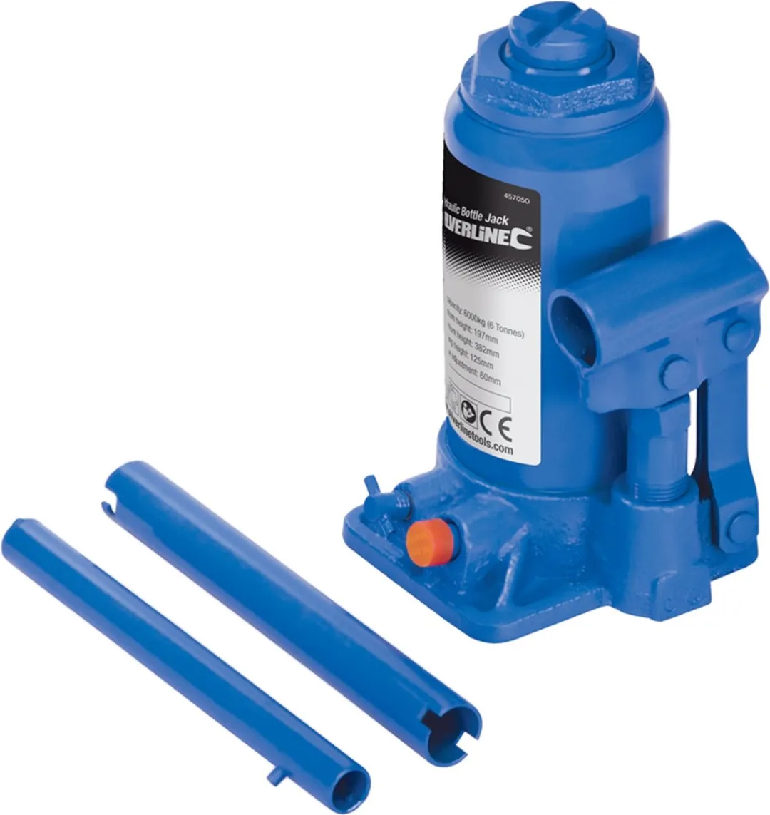 Silverline Hydraulische Potkrik 6 Ton