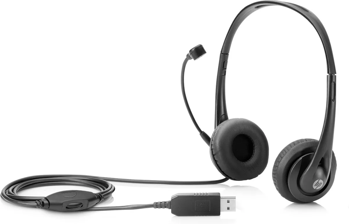 HP T1A67AA Stereo USB Headset