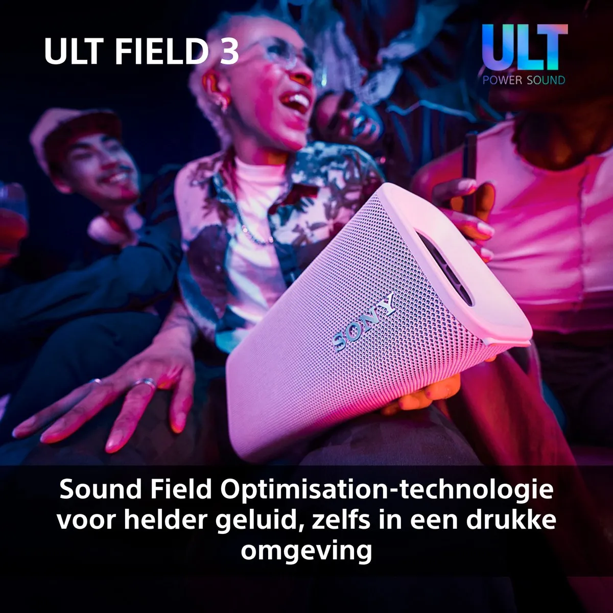 Sony ULT Field 3 Bluetooth Speaker - Forest Gray - afbeelding 6 van 6