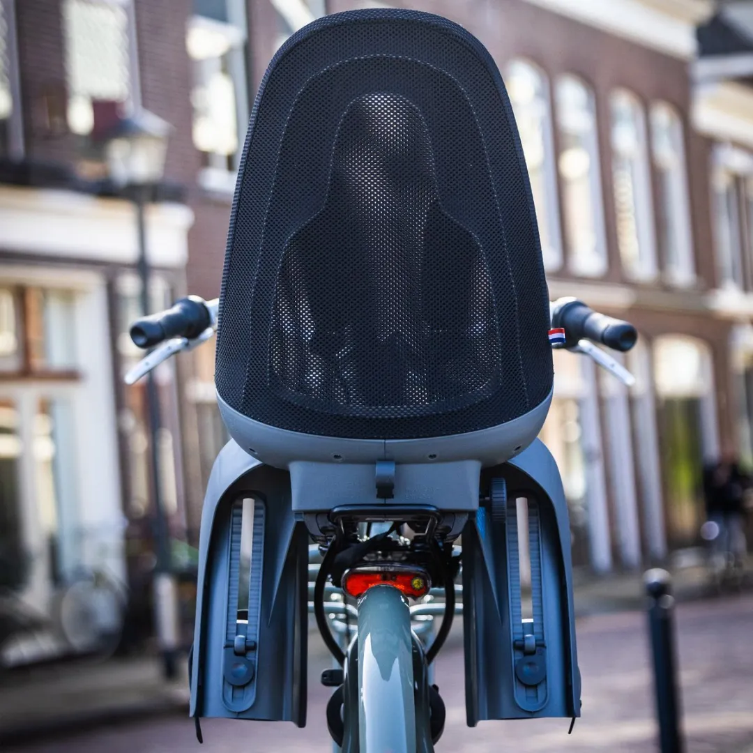 Qibbel Air Fietsstoeltje - Denim Blue
