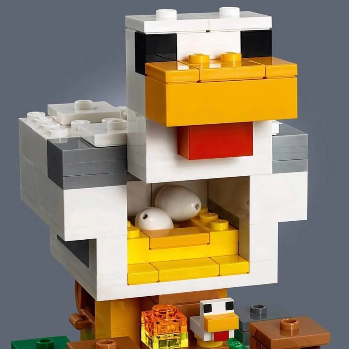LEGO Minecraft Het Kippenhok 21140 - 198 Stukken