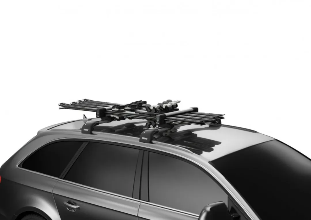 Thule SnowPack L 732602 Skihouder - Aluminum - 2 Stuks - afbeelding 6 van 6