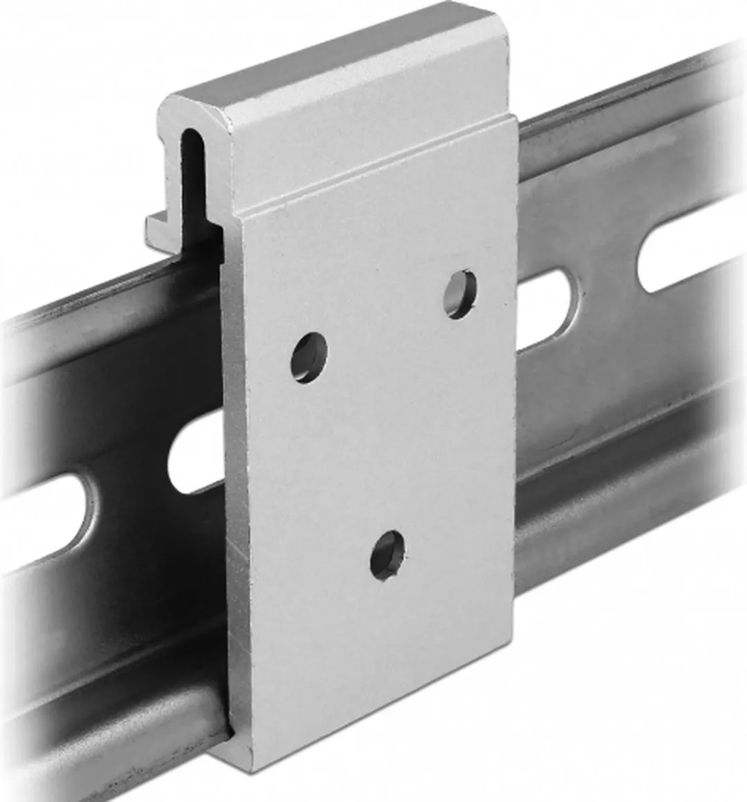 Delock Aluminium DIN-rail Bevestigingsclip