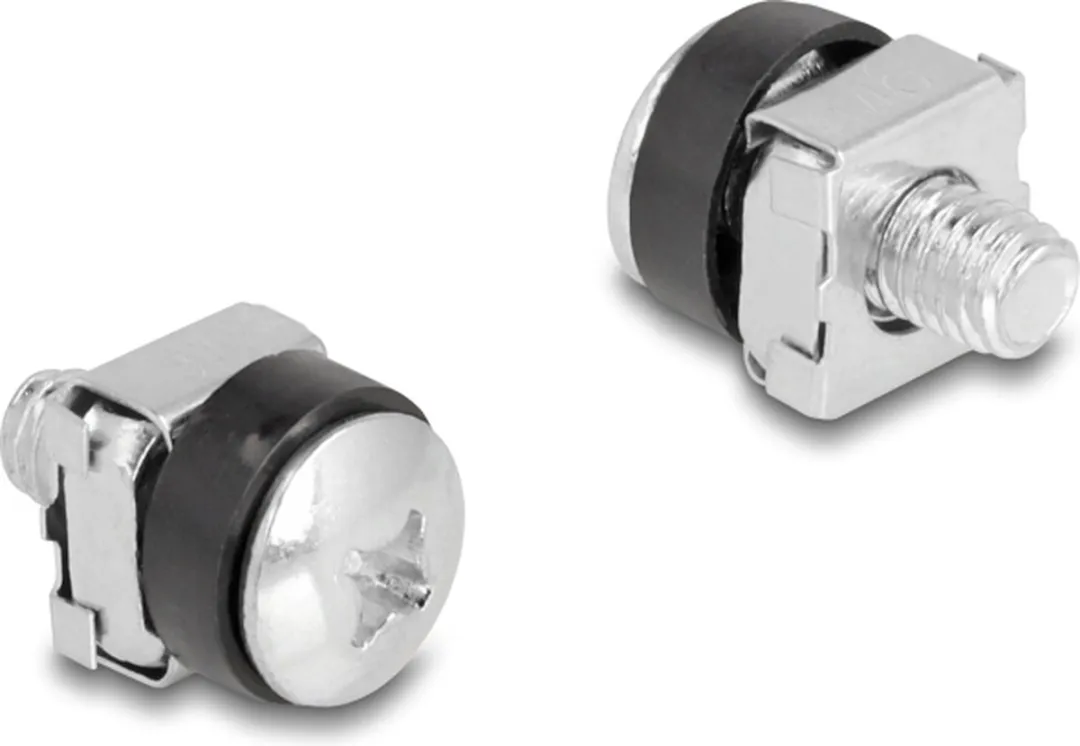 Delock Racktoebehoren 42432 - 100 Stuks - Zwart/Zilver