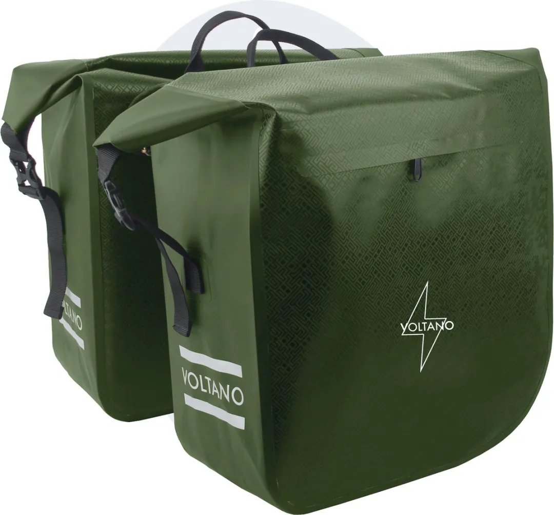 Voltano Dubbele Fietstas Rolltop Urban 48L