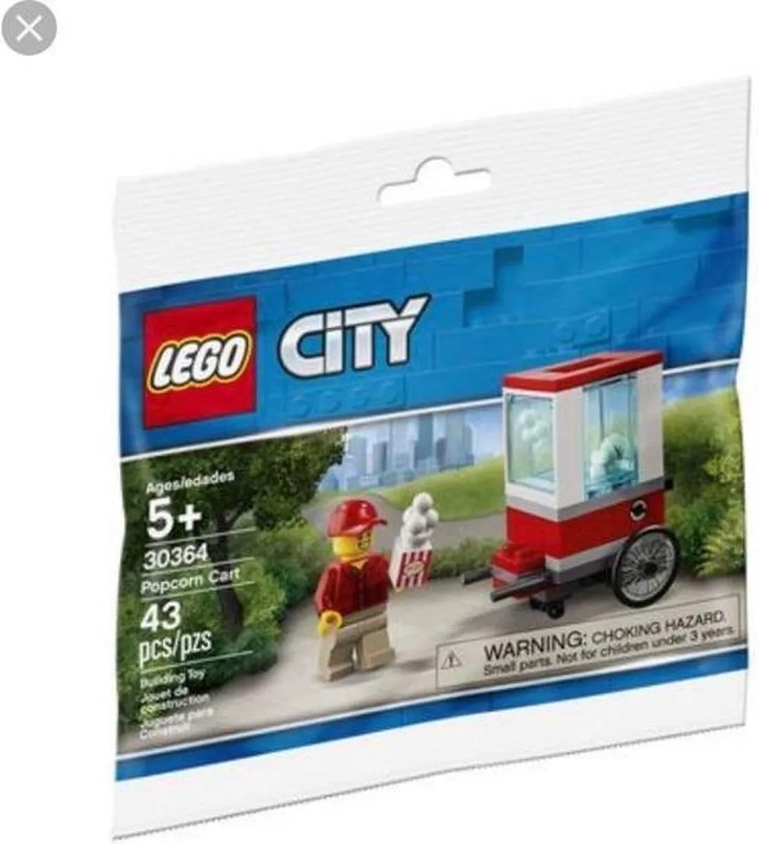 LEGO Popcorn Wagen 30364