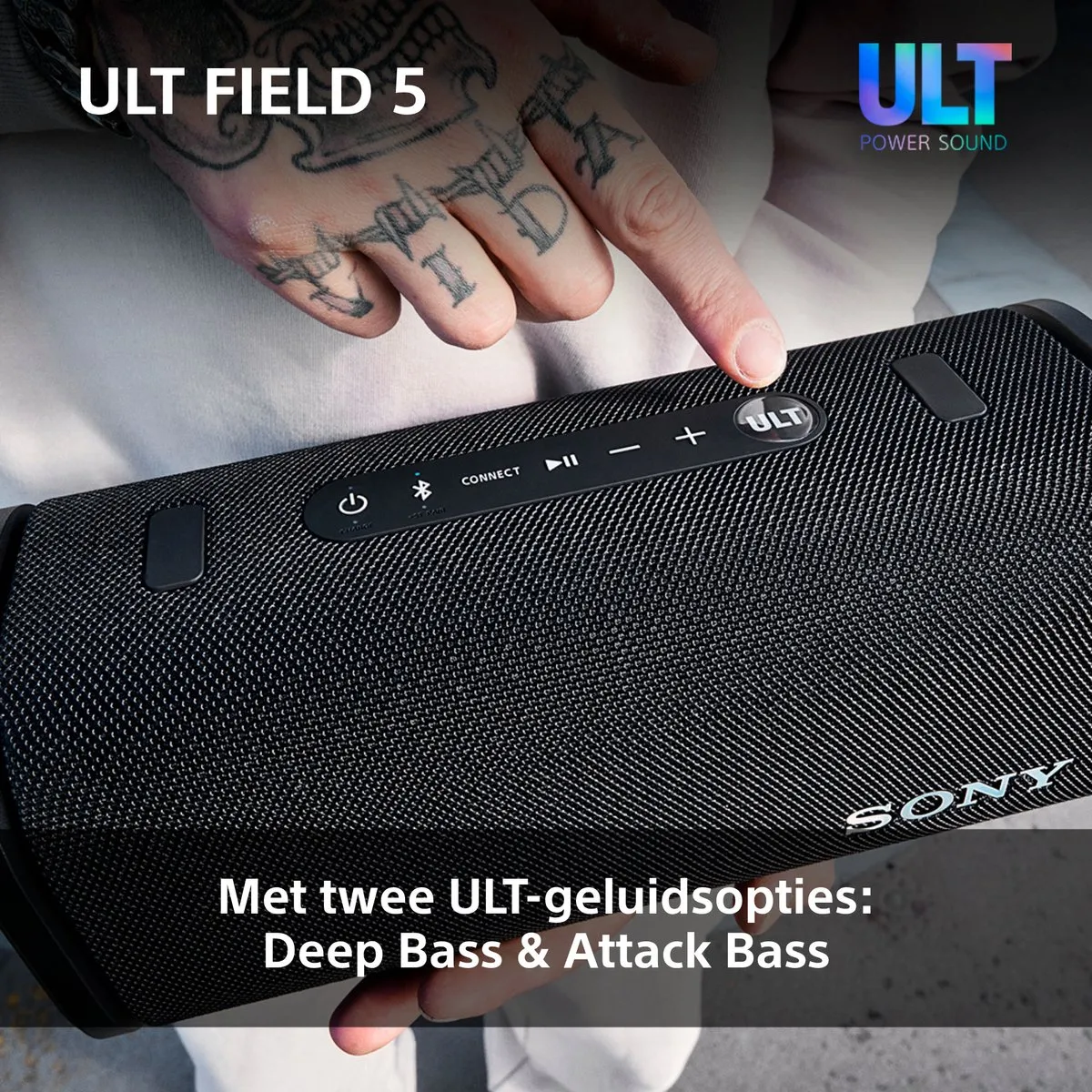 Sony ULT FIELD 5 Bluetooth Speaker - Wit - afbeelding 6 van 6