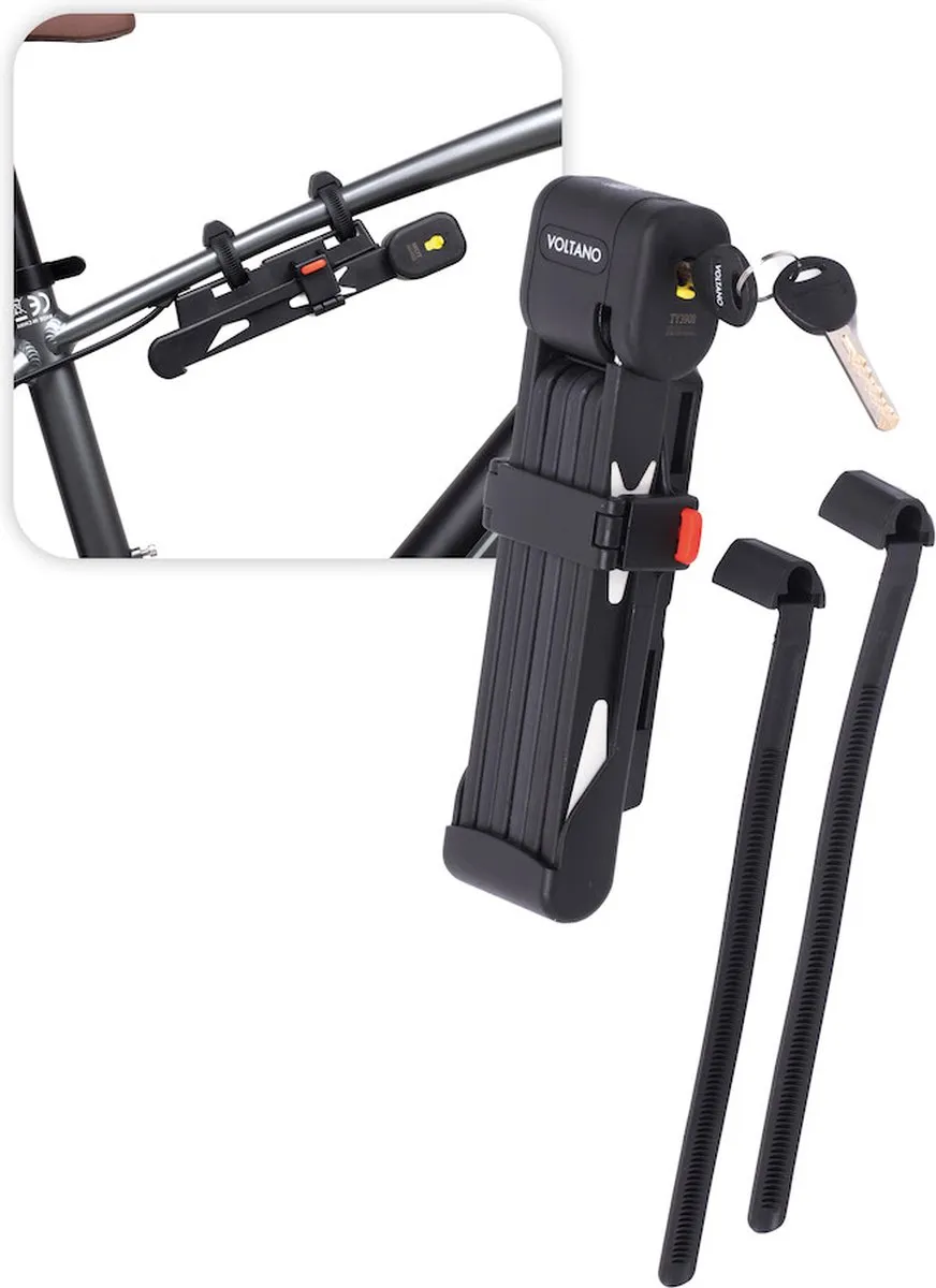 Voltano Vouwslot ART2 TY3908 - 95cm - Zwart