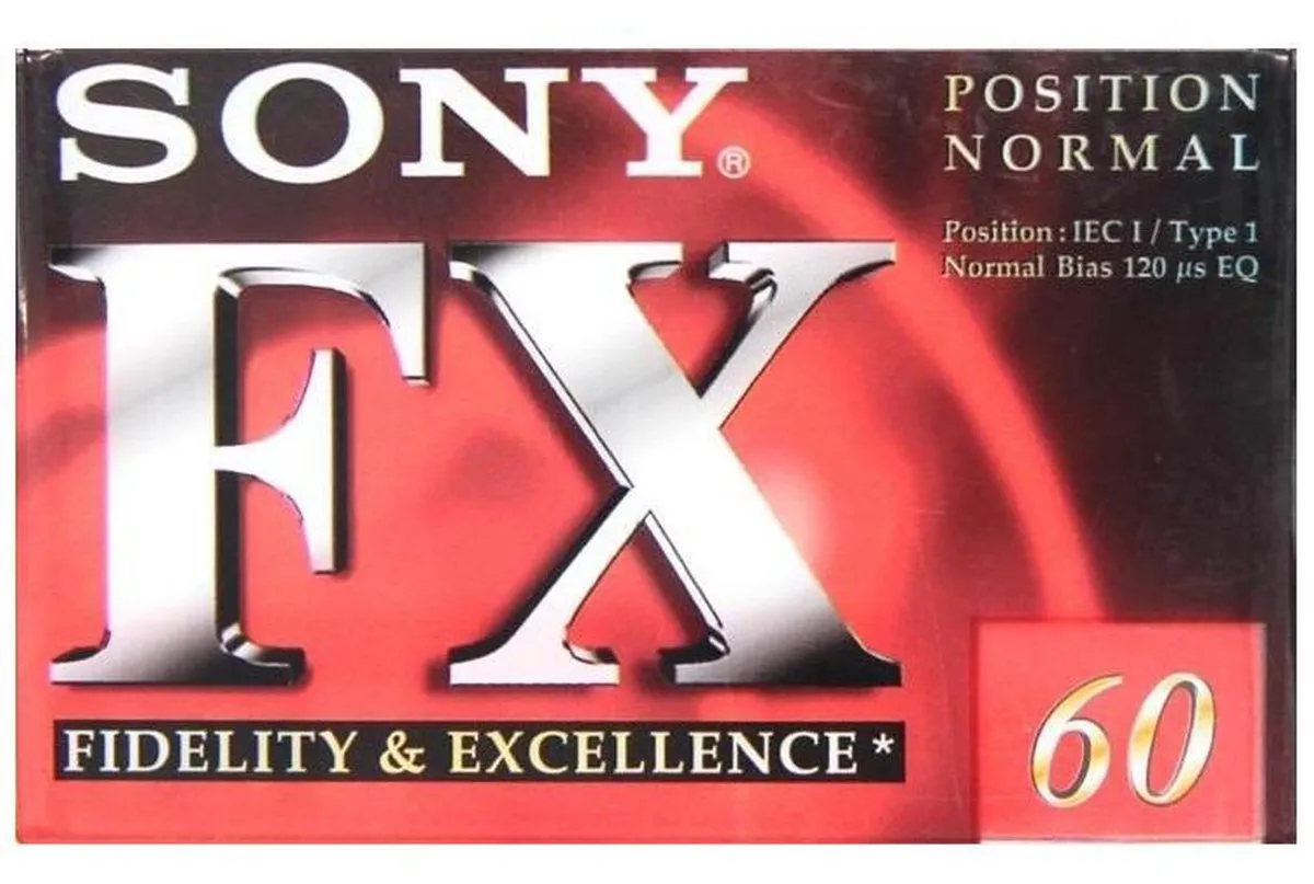 Sony FX I 60 Audio Cassette - Grijs