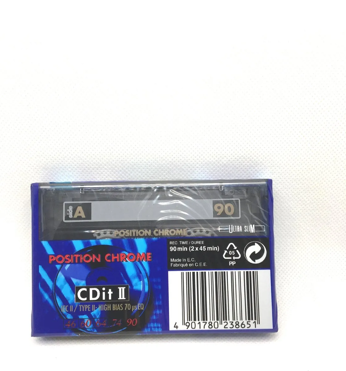 Sony CDit-II 90 Cassettebandje - 90 minuten - Baluw