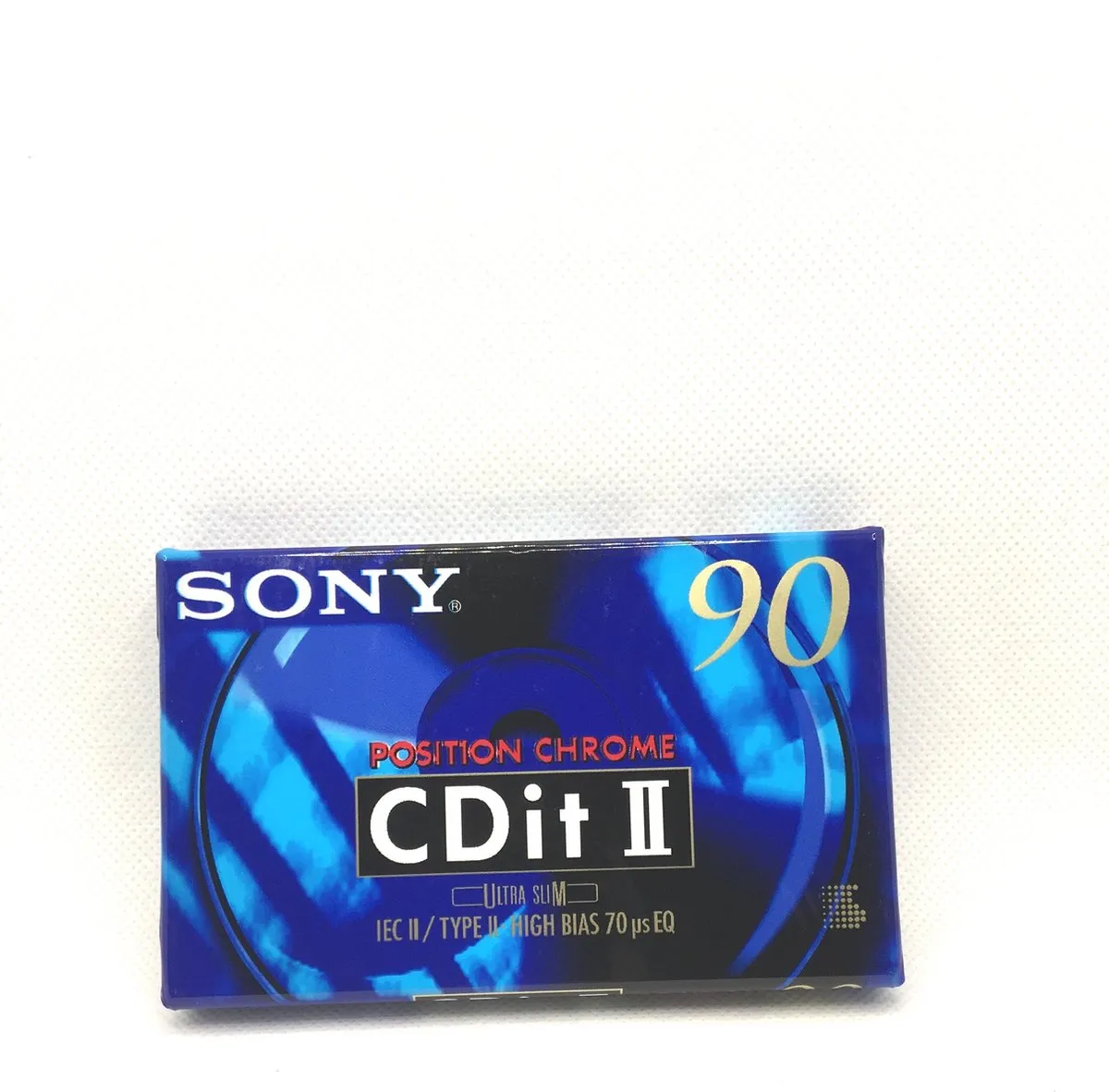 Sony CDit-II 90 Cassettebandje - 90 minuten - Baluw