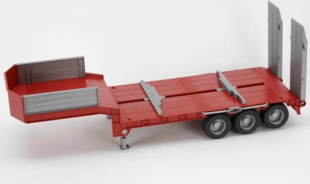 Bruder Dieplader Vrachtwagen 1:16 - Rood