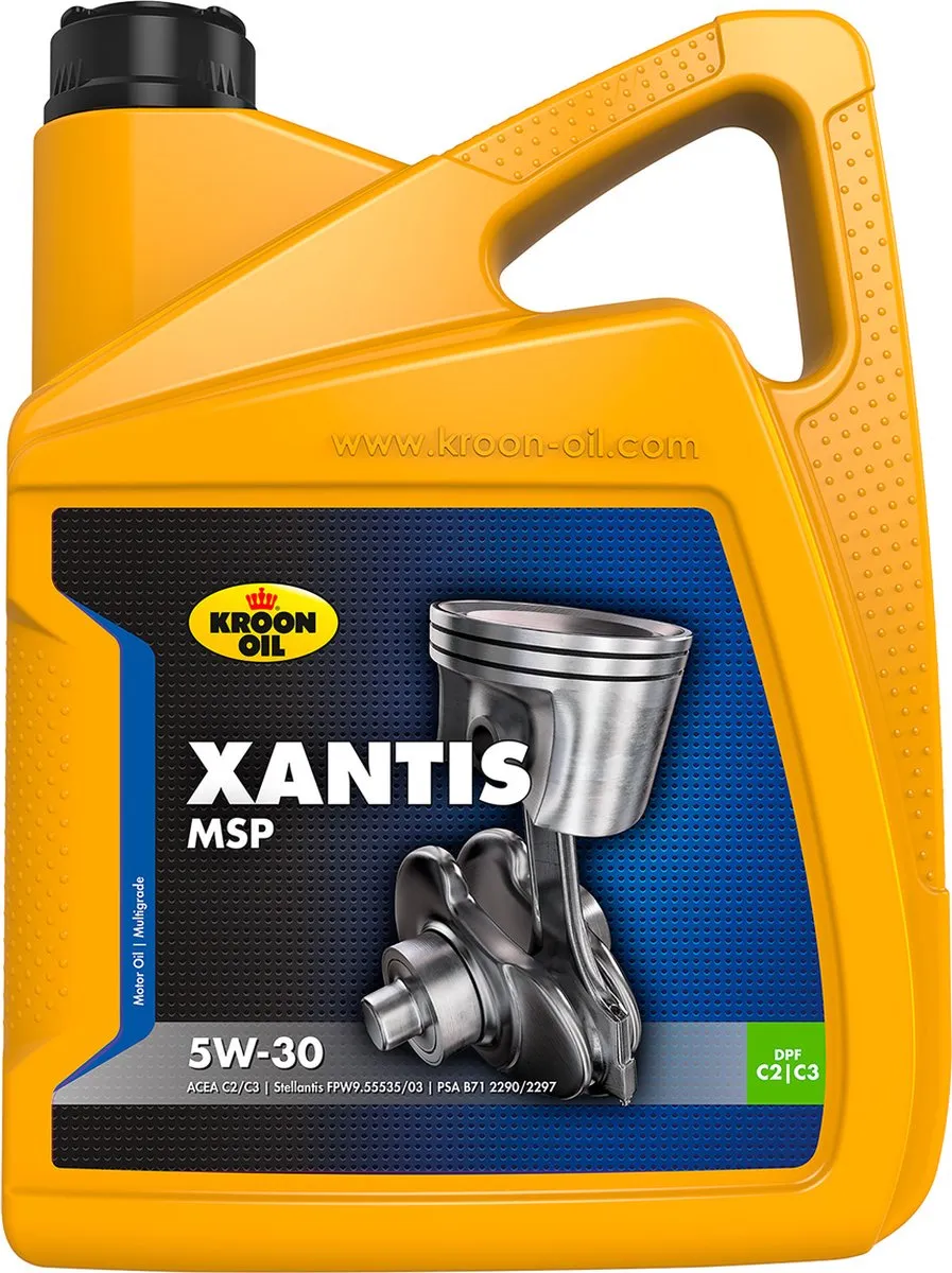 Kroon-Oil Xantis MSP 5W-30 Synthetische Motorolie 5L