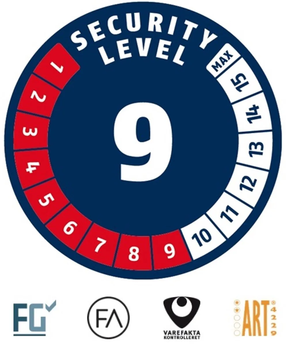 Abus Amparo 4750L ART2 ringslot met 120cm insteekketting en zadeltas - Zwart