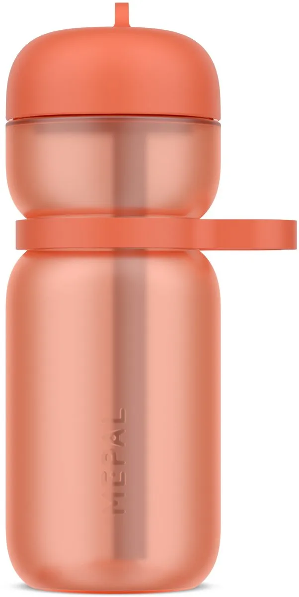 Mepal Drinkfles Flip Sport 600ml - Peach orange