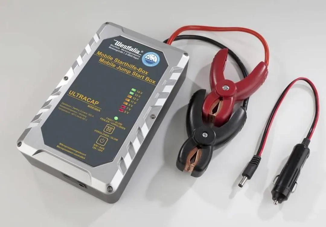 Westfalia Mobiele Jumpstarter StartBox - Zilver - afbeelding 6 van 6