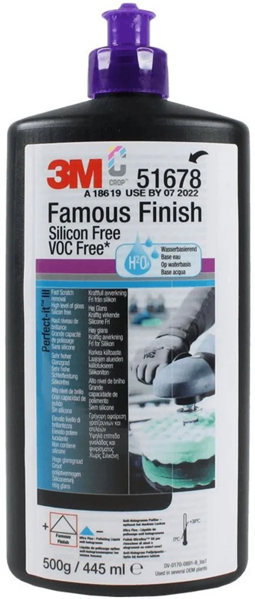 3M Perfect-It Famous Finish Polijstmiddel 51678 - 500g
