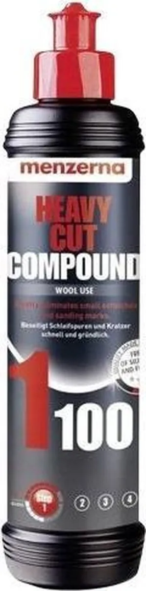 Menzerna 1100 Heavy Cut Compound 250ml