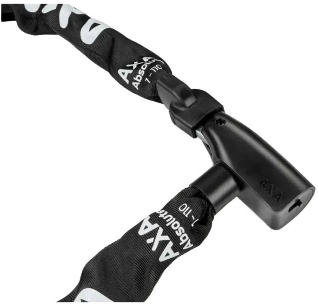 AXA Absolute 7 Kettingslot 150cm - Zwart/Wit