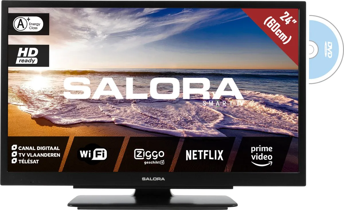 Salora 24LED9109CTS2DVDWIFI 24 inch TV