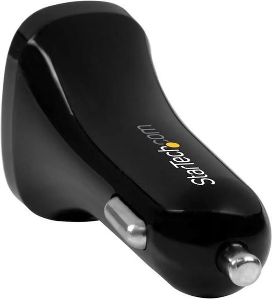 Startech USB2PCARBKS Dubbele USB Auto-oplader 24W - Zwart