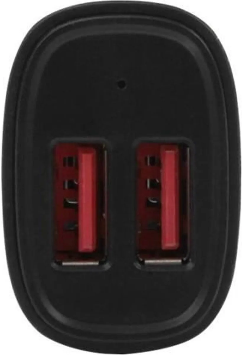 Startech USB2PCARBKS Dubbele USB Auto-oplader 24W - Zwart