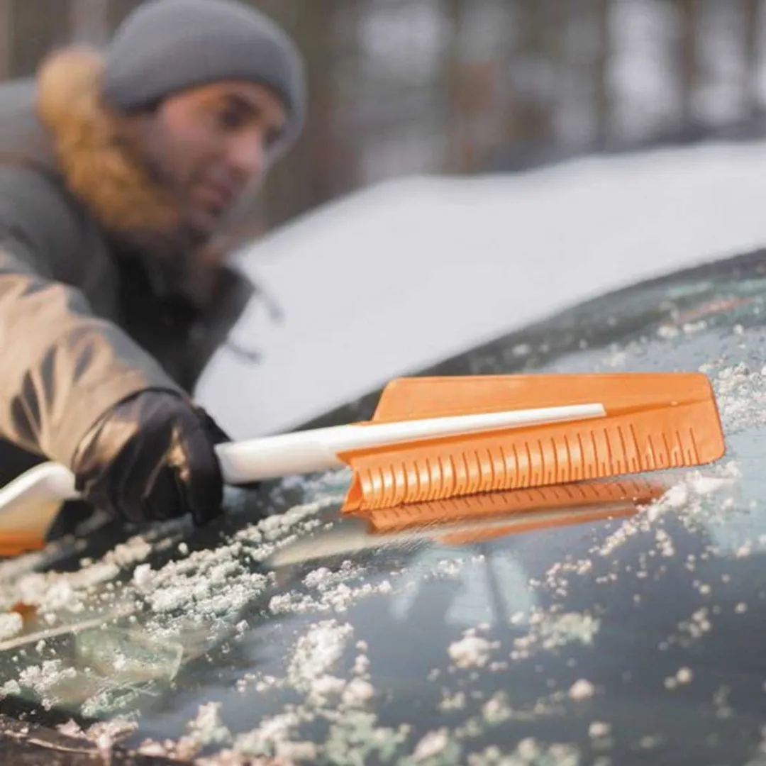Fiskars SnowXpert IJskrabber & Sneeuwborstel Wit