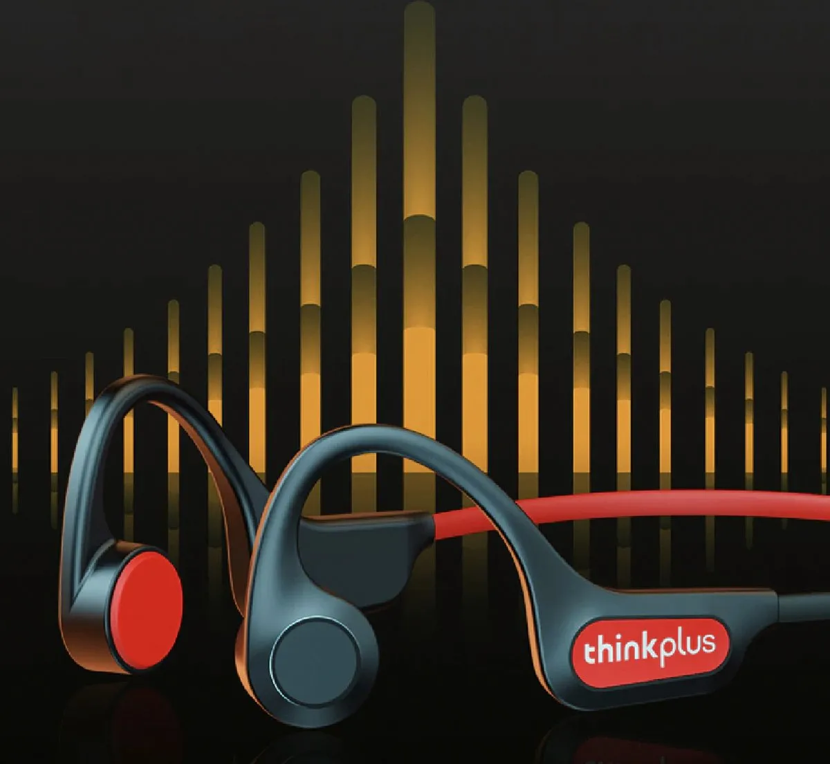 Lenovo X3 Pro Bone Conduction Headphones - Wit - afbeelding 6 van 6
