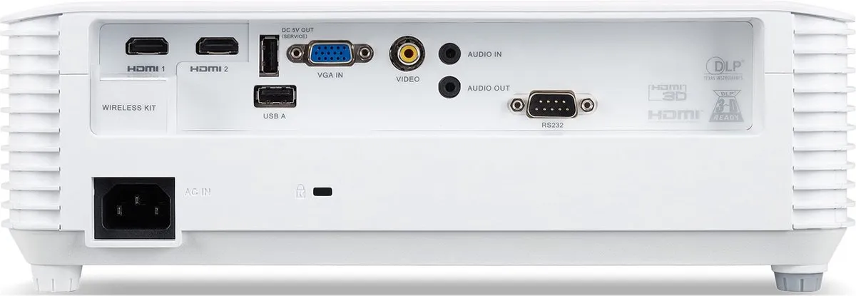 Acer M311 MR.JUT11.00M Projector 4500 ANSI Lumen WXGA - Wit - afbeelding 6 van 6