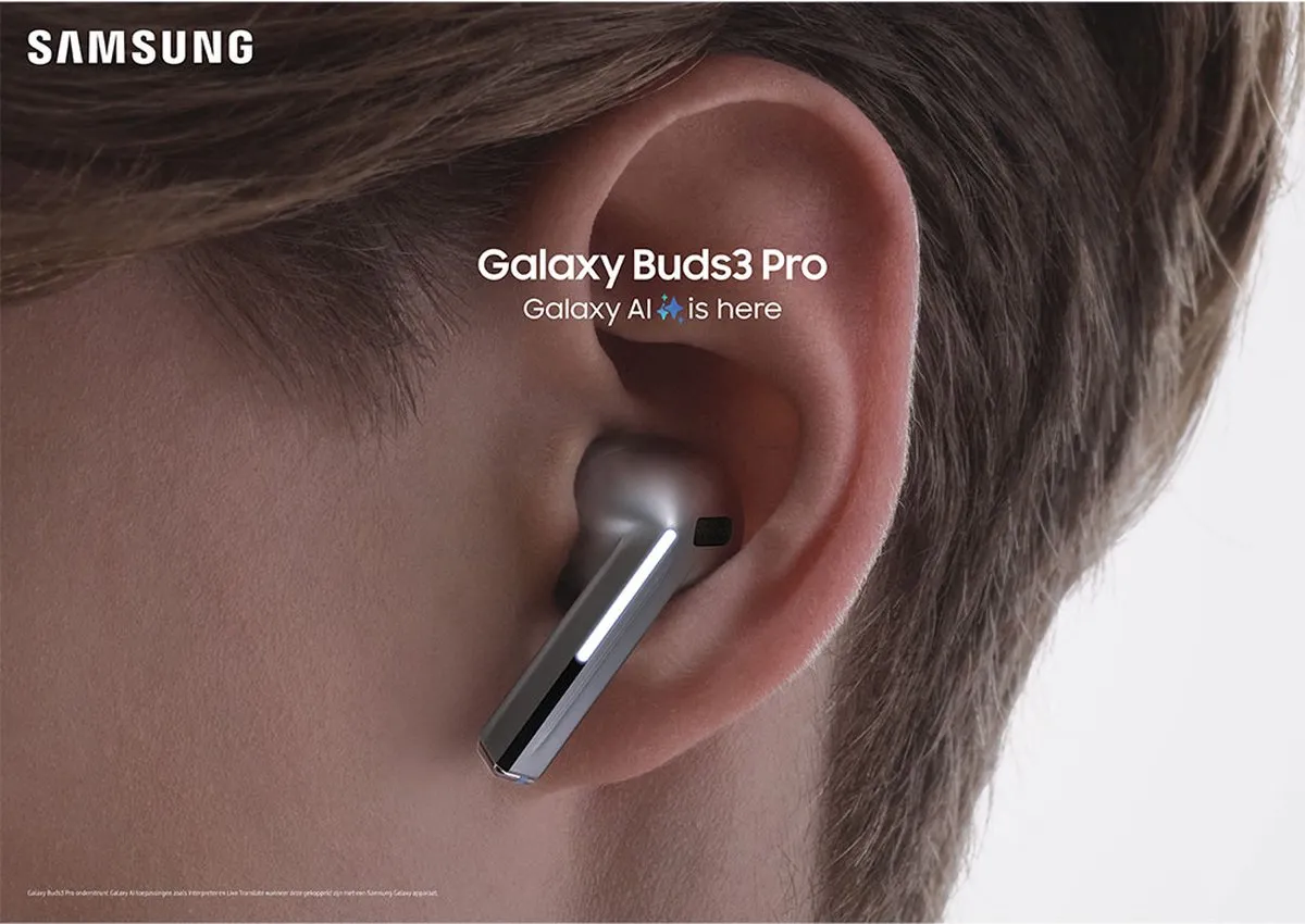 Samsung Galaxy Buds3 Pro SM-R630NZAAEUE - Grijs - afbeelding 6 van 6