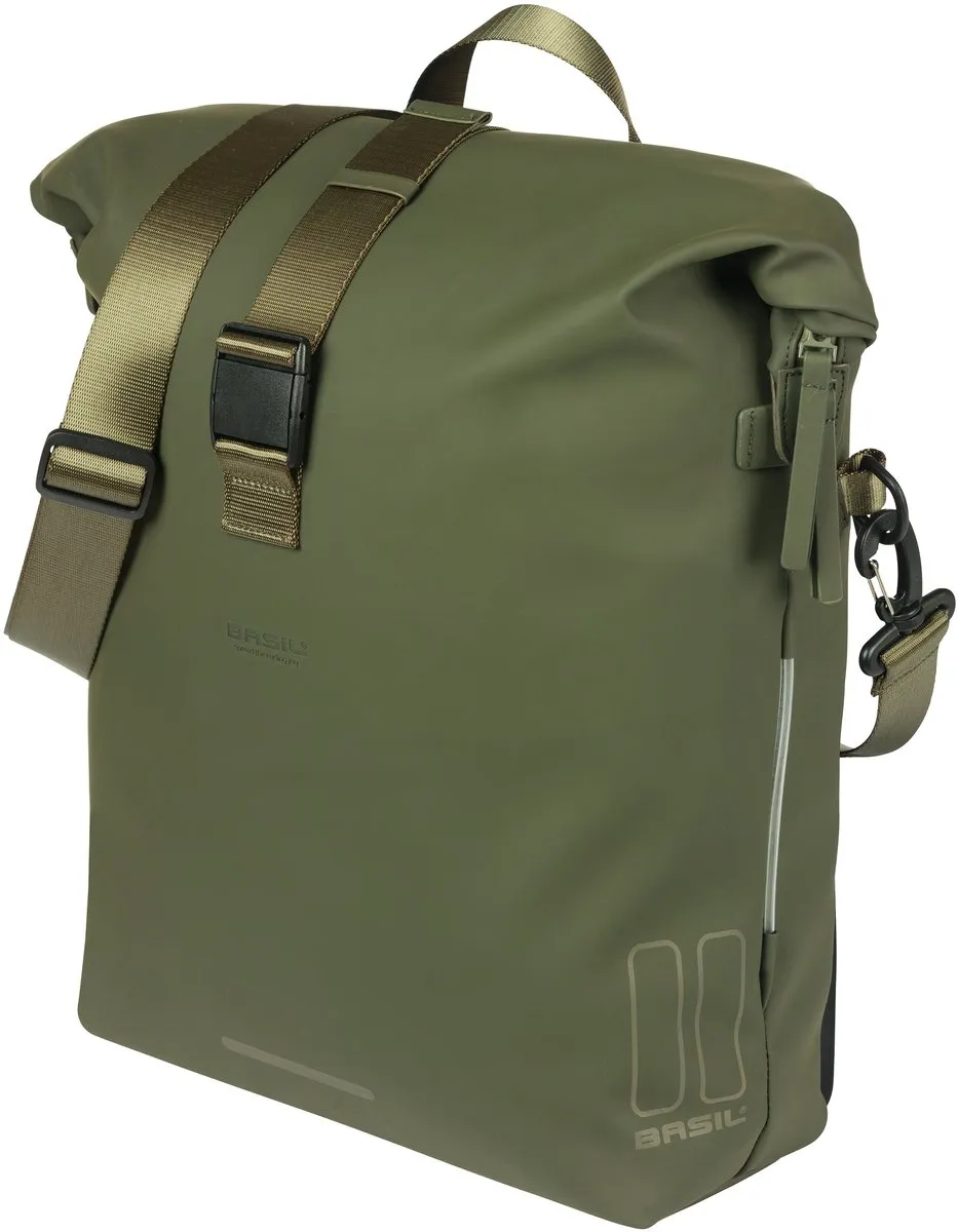 Basil SoHo MIK STUDS Fietsschoudertas 17L - Groen