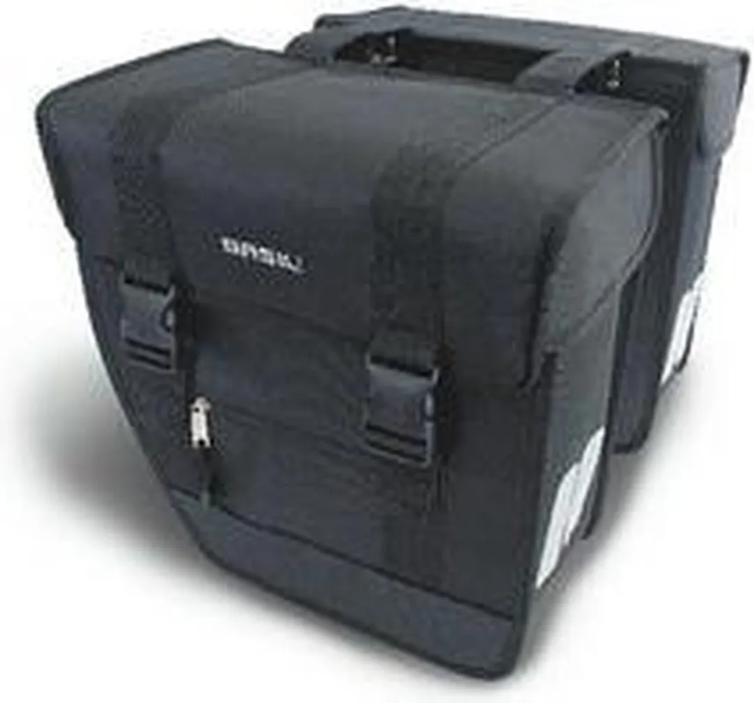 Basil Malaga Enkele Fietstas - 13 Liter - Zwart