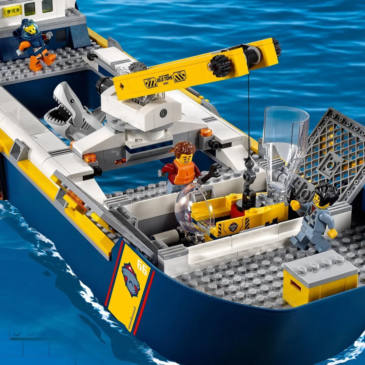 LEGO City Oceaan Onderzoeksschip 60266 - 745 Stukken