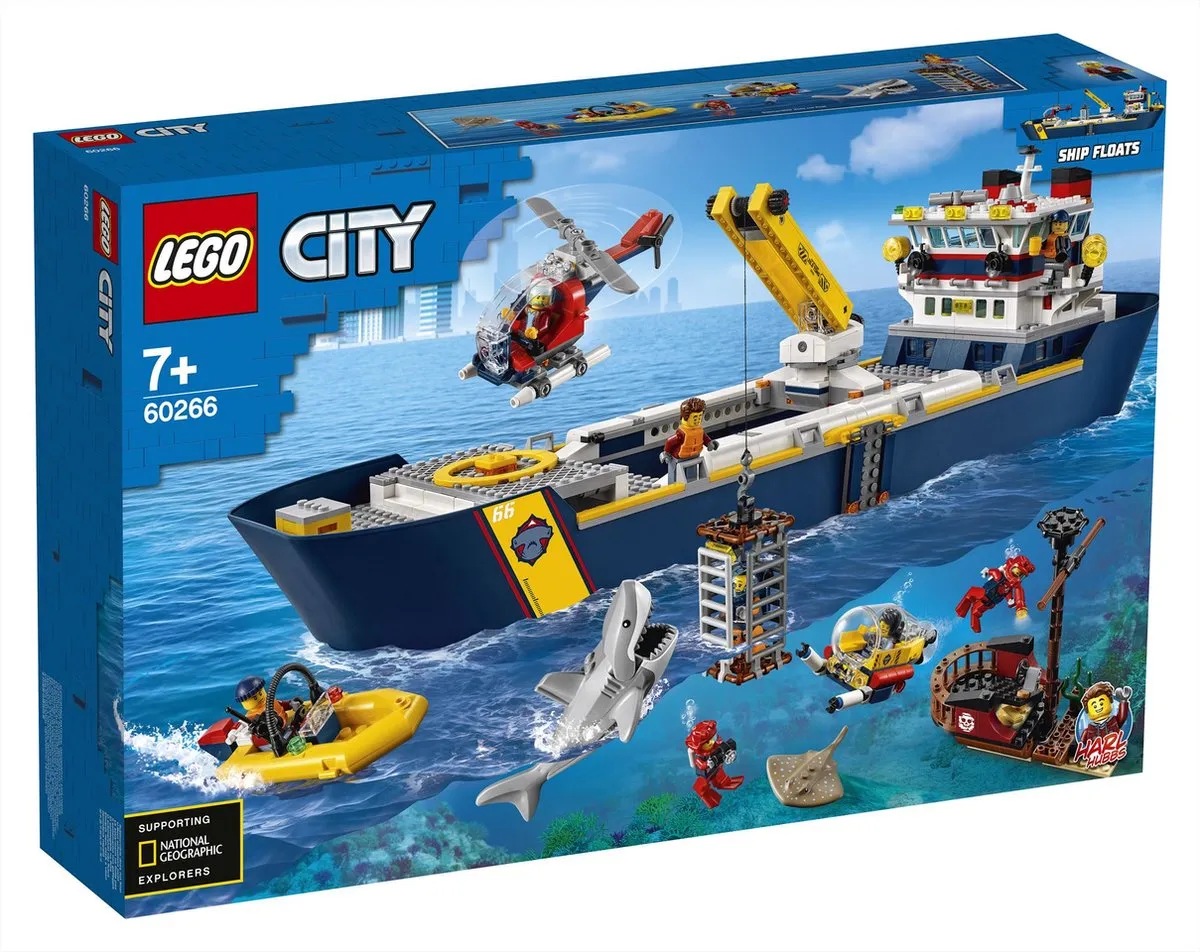 LEGO City Oceaan Onderzoeksschip 60266