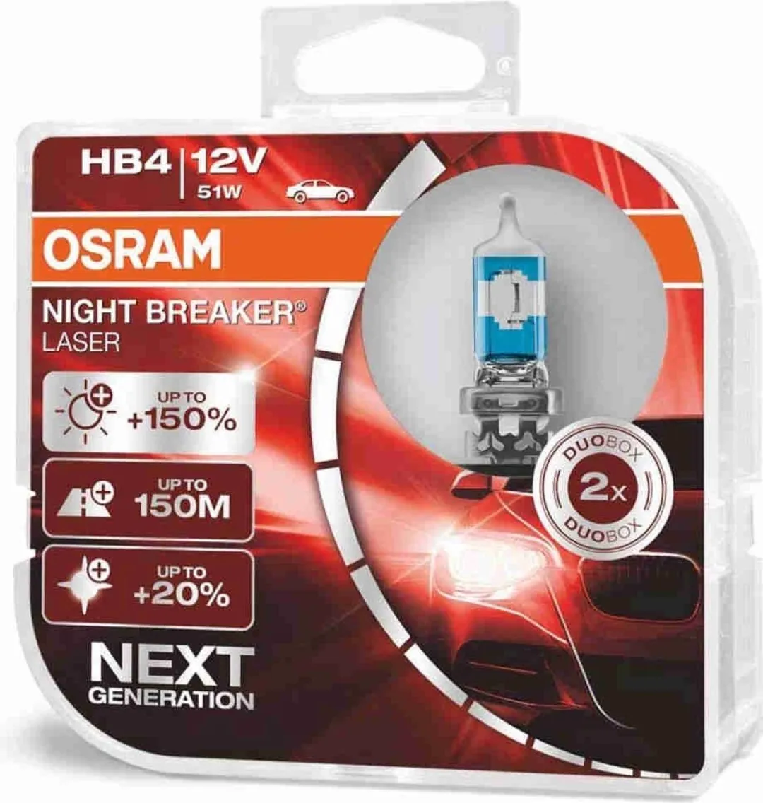 Osram HB4 NIGHT BREAKER LASER Set