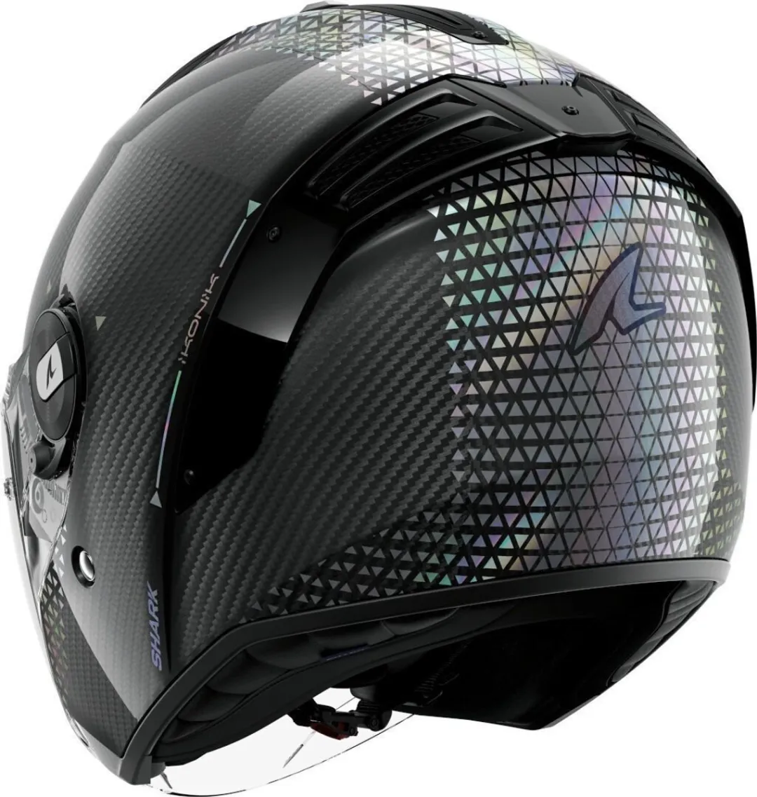 Shark RS Jet Carbon Ikonik Jethelm - XL - Zwart