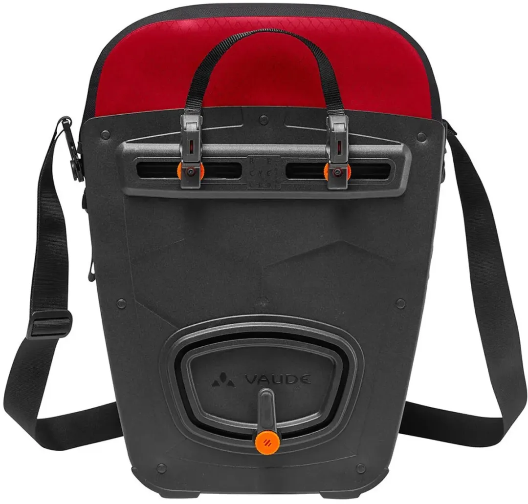 VAUDE / Aqua Back Pro / Fietstas / Dubbele fietstas / Unisex / red / Waterdicht / >90% Recycled materiaal