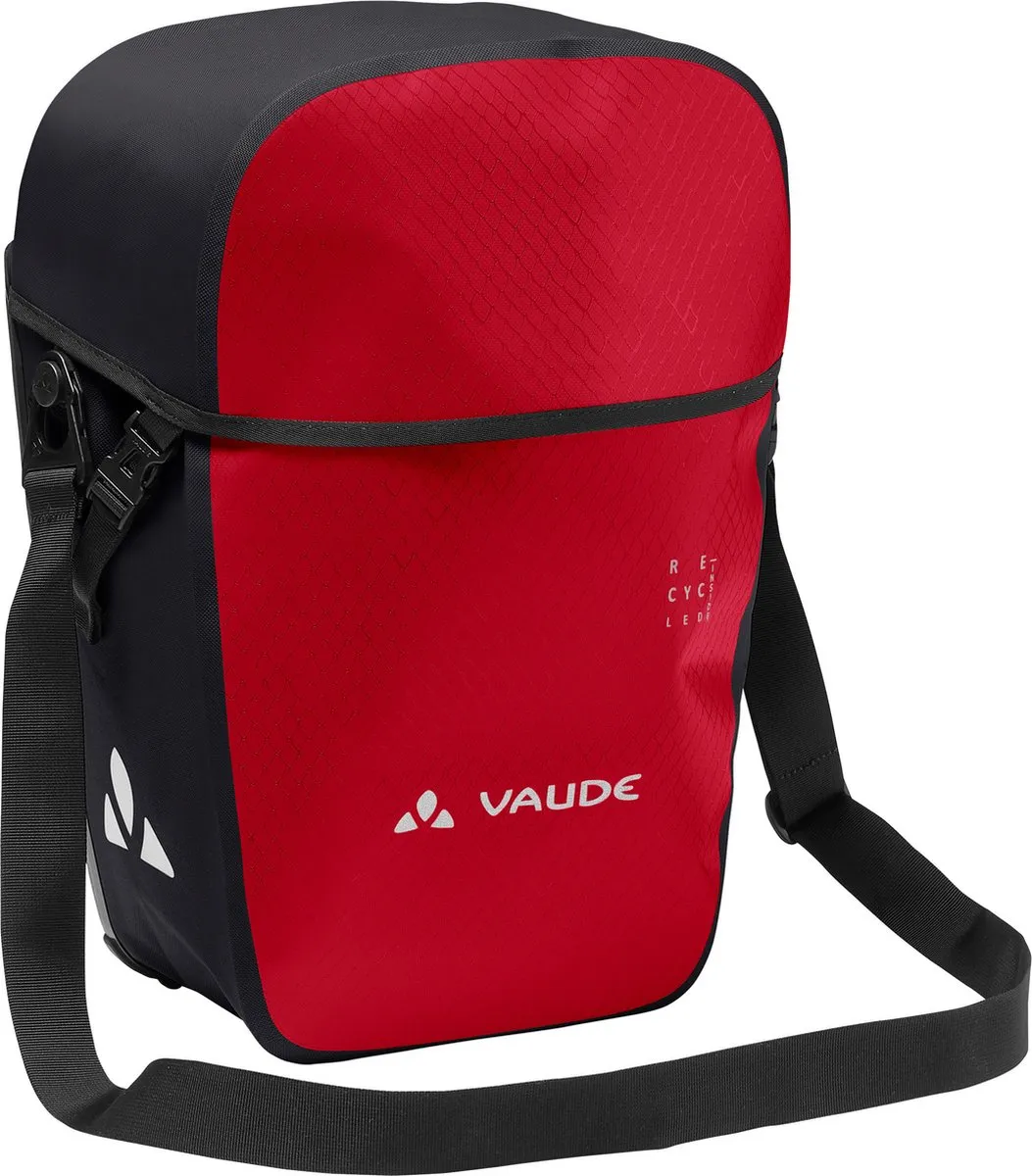 VAUDE / Aqua Back Pro / Fietstas / Dubbele fietstas / Unisex / red / Waterdicht / >90% Recycled materiaal