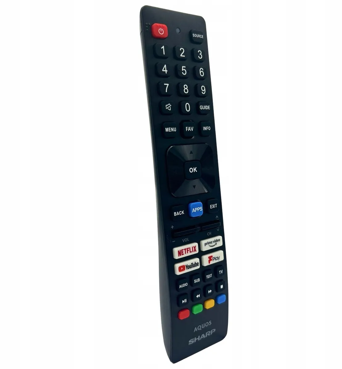 Sharp AQUOS Originele Afstandsbediening - Zwart