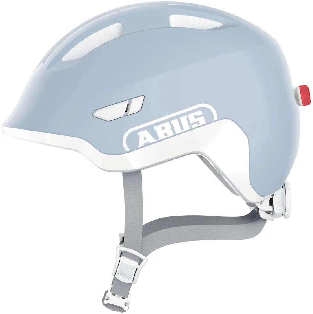 ABUS Smiley 3.0 ACE LED Kinderfietshelm - Pure Aqua - Maat S