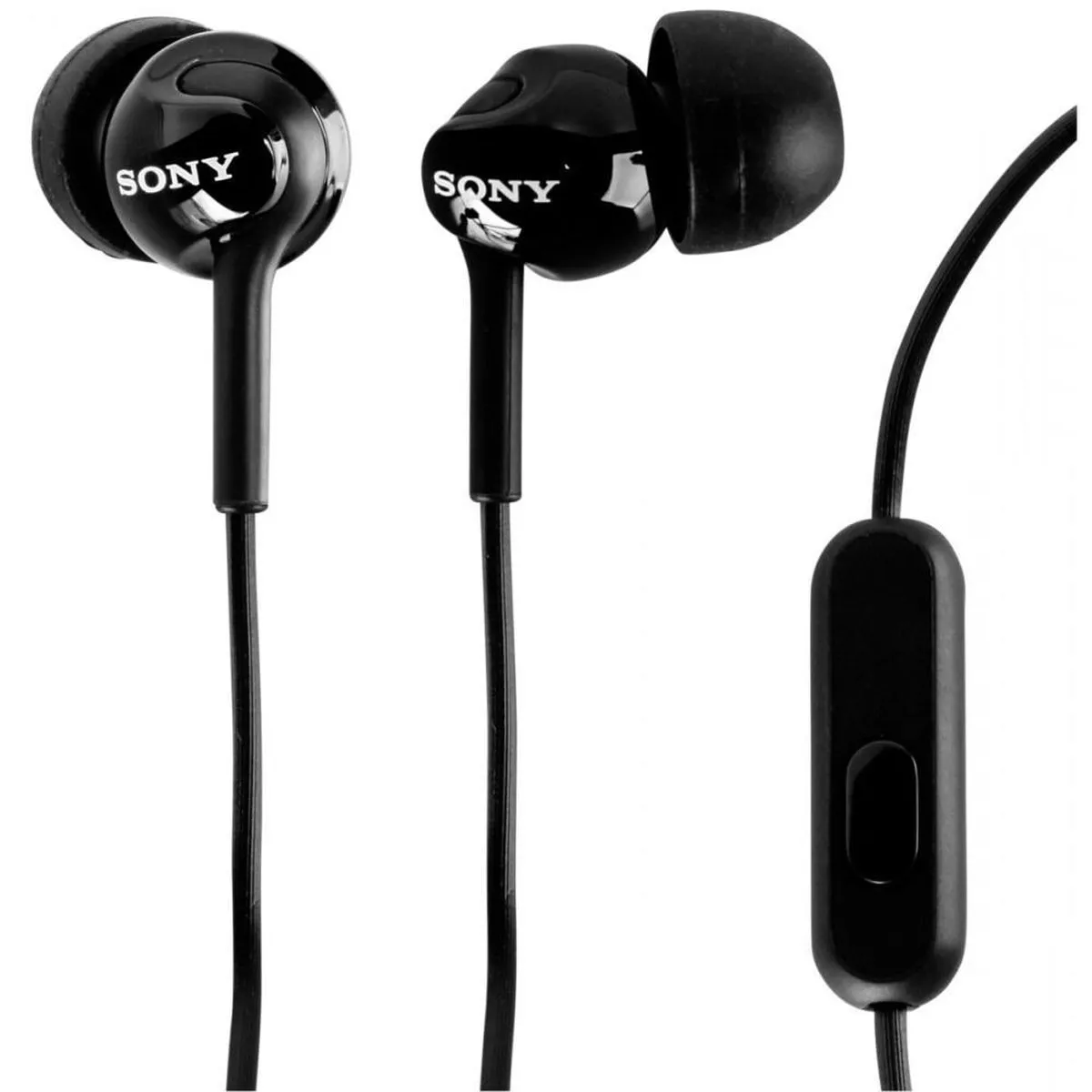 Sony MDR-EX110AP In-ear Oordopjes - Zwart - afbeelding 6 van 6