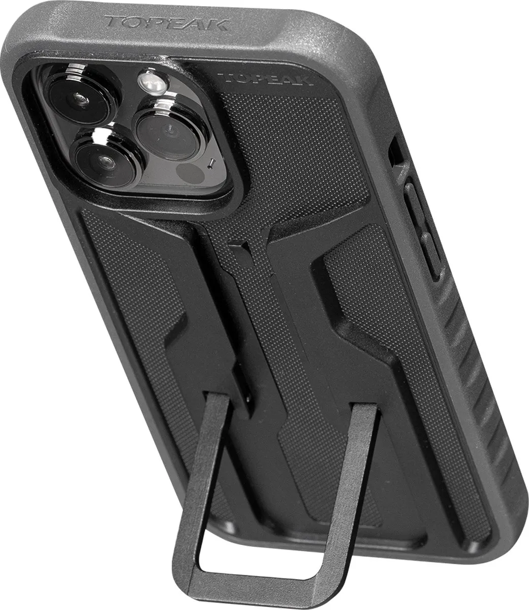 Topeak iPhone 14 Pro Telefoonhoesje - Black/Grey - afbeelding 6 van 6