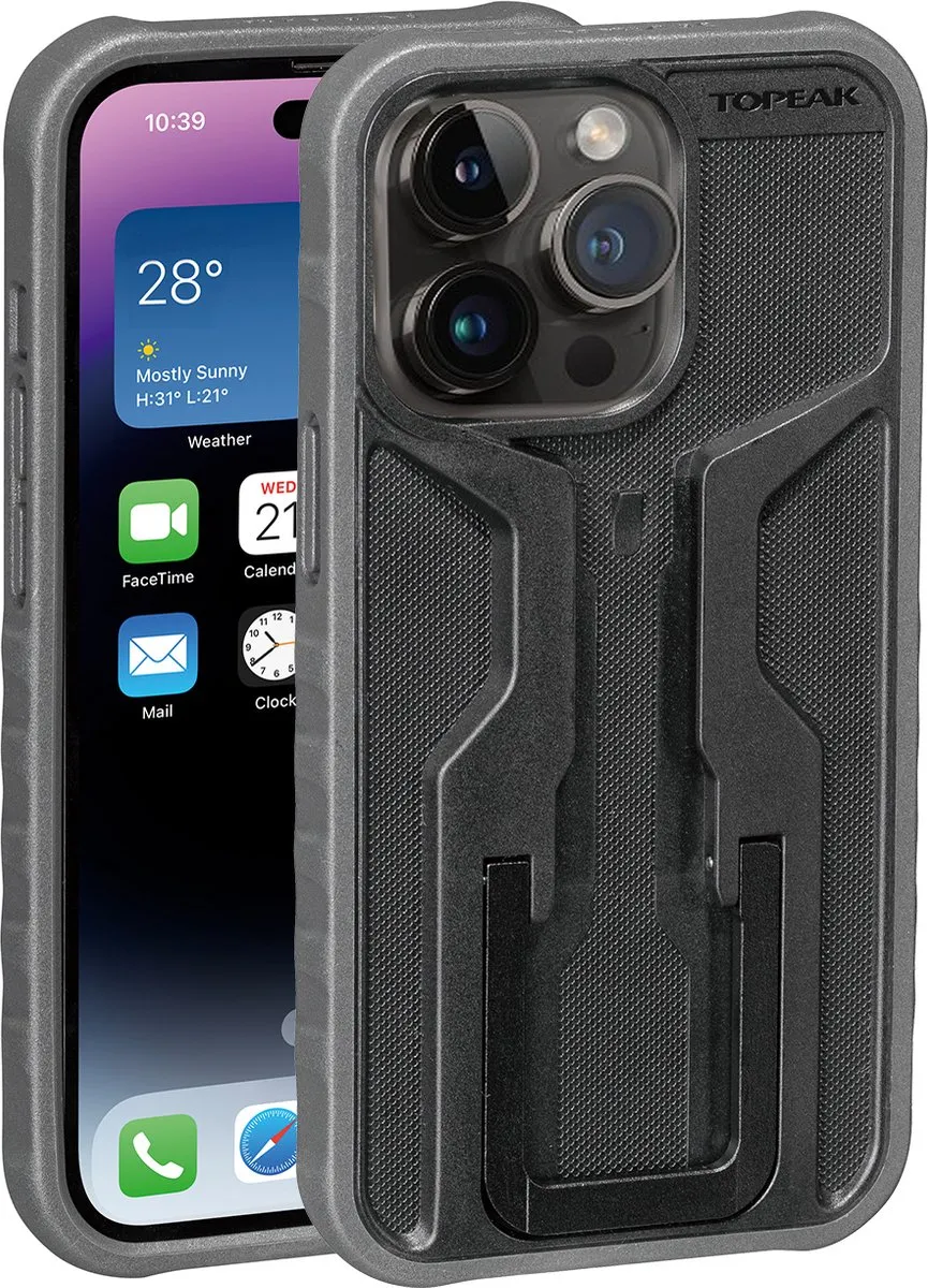Topeak Iphone 14 Pro Telefoonhoesje Transparant