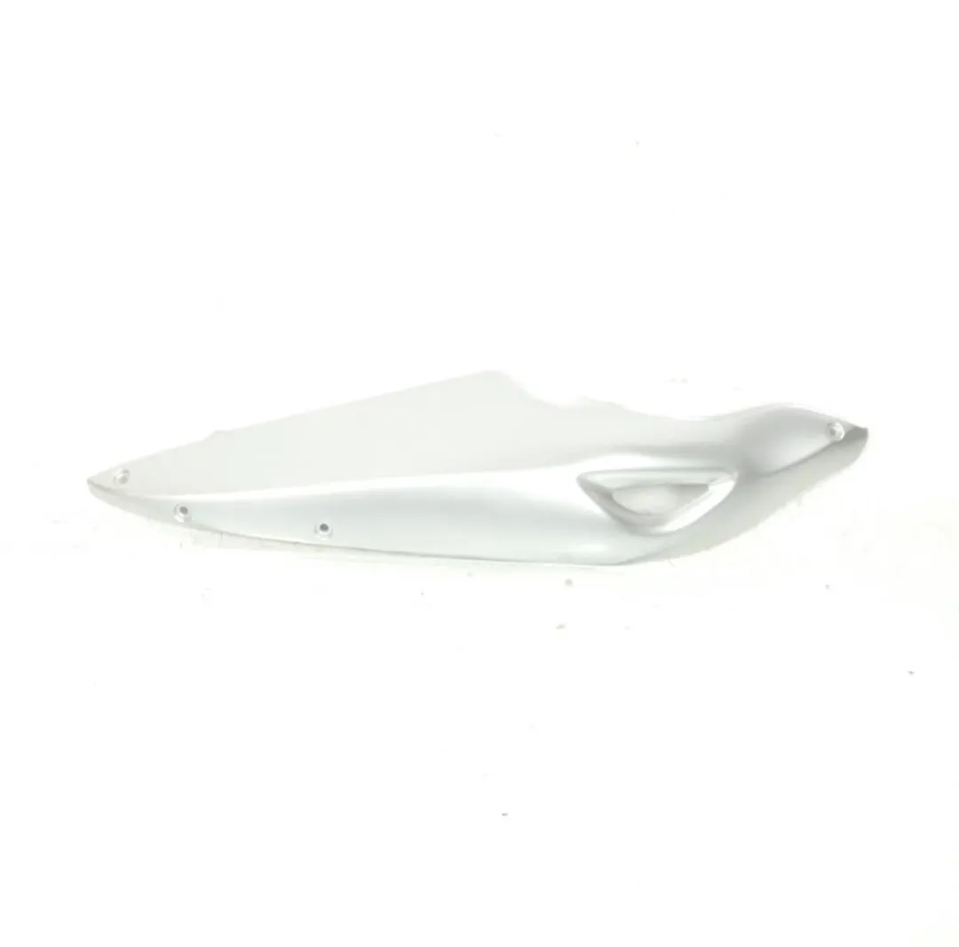 Peugeot 50 XR6 Coque Achterkant - Grijs Aluminium